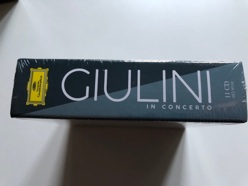 Giulini In Concerto / Deutsche Grammophon 11x Audio CD, Box Set 2018 / 482 9510