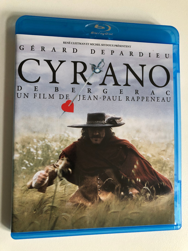 GÉRARD DEPARDIEU - CYRANO / DEBERGERAC / UN FILM DE JEAN-PAUL RAPPENEAU / Blu-ray Disc / DVD Video (3388330039929) 