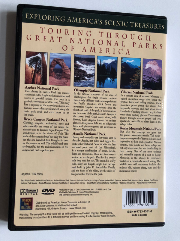 Exploring America's Scenic Treasures (066805813511)