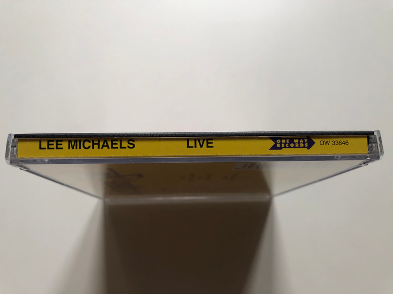 Lee Michaels – Live / One Way Records Audio CD 1996 / OW 33646