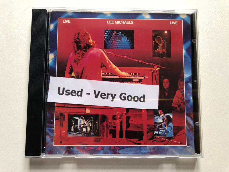 Lee Michaels – Live / One Way Records Audio CD 1996 / OW 33646