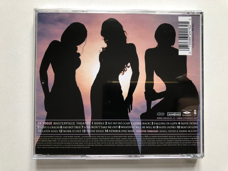 En Vogue – Masterpiece Theatre / Elektra Audio CD 2000 / 7559-62416-2