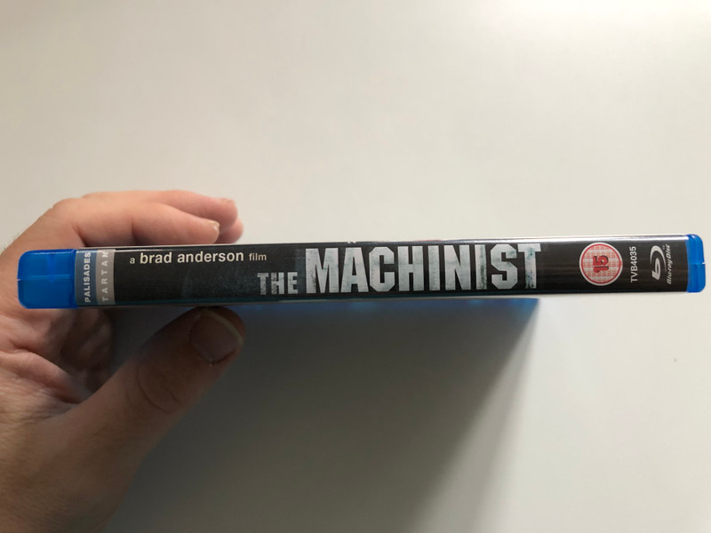 THE MACHINIST  a brad anderson film  HOW CAN YOU WAKE FROM A NIGHTMARE IF YOU'RE NOT ASLEEP  CHRISTIAN BALE  PALISADES TARTAN  Blu-ray Disc  DVD Video (5037899022344)