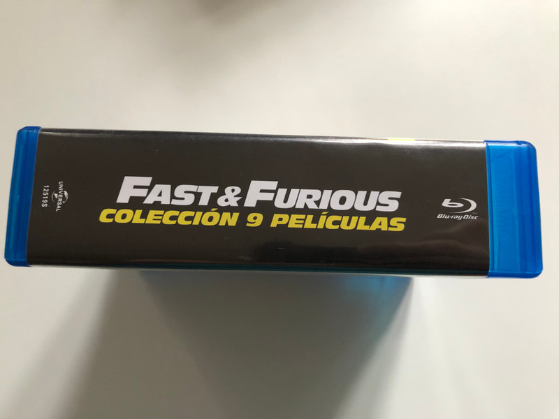 Fast & Furious / COLECCIÓN 9 PELÍCULAS / INCLUYE: FAST & FURIOUS 1-8 + FAST & FURIOUS HOBBS & SHAW / Blu-ray Disc / DVD Video (8414533125192)