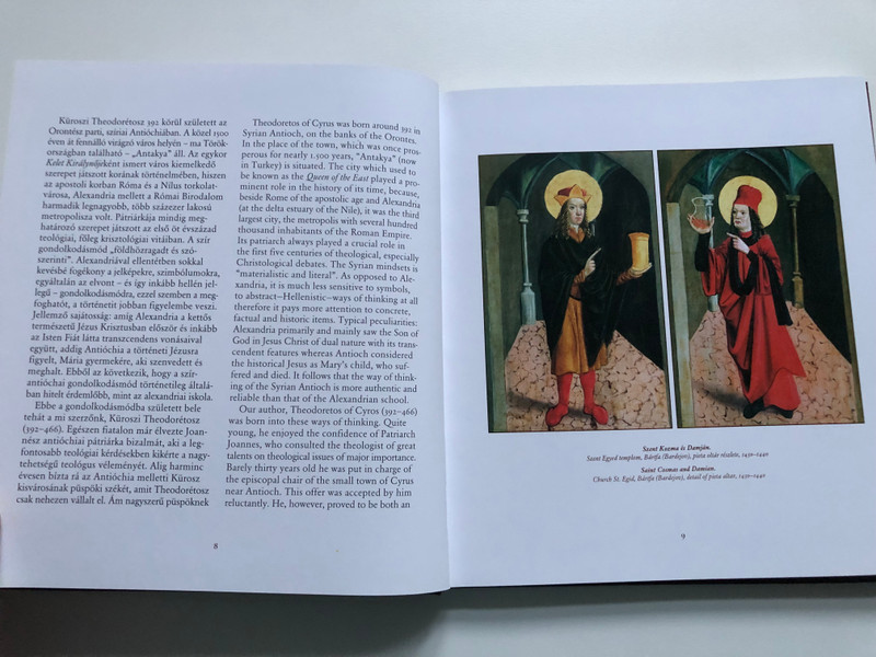 Az orvosszentek üzenete képekben SZENT KOZMA ÉS DAMJÁN / SAINT COSMAS AND DAMIAN Messages of Physician Saints in Pictures / Langer Róbert & Vértesaljai László / Hardcover (9789633311981)