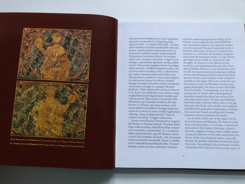 Az orvosszentek üzenete képekben SZENT KOZMA ÉS DAMJÁN / SAINT COSMAS AND DAMIAN Messages of Physician Saints in Pictures / Langer Róbert & Vértesaljai László / Hardcover (9789633311981)