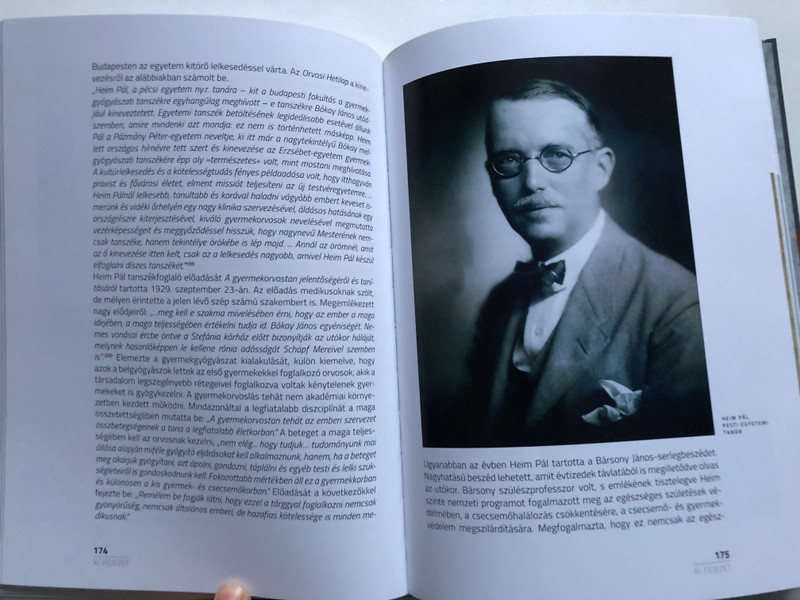 Az Ötpacsirta utczától a Gólya utczáig / TULASSAY TIVADAR / A Bókay-klinika 175 éve / Semmelweis Kiadó / Hardcover (9789633313107)