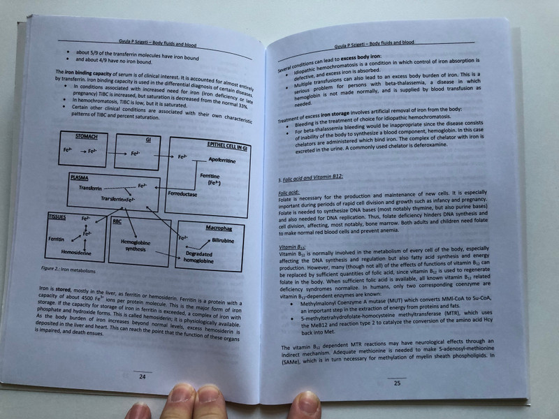 Gyula P. Szigeti - Body fluids and blood / A physiology introduction / Semmelweis Publisher / Soft Cover (9789639879409)