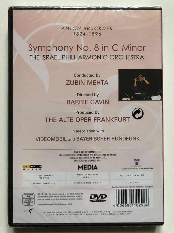 Anton Bruckner's Symphony by Zubin Mehta (4006680102986)