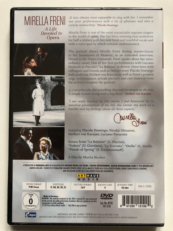 Mirella Freni A Life Devoted to Opera (807280151992)
