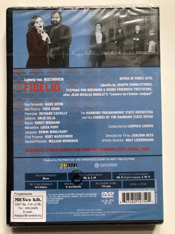 Beethoven's Fidelio A Historic Production (807280127591)