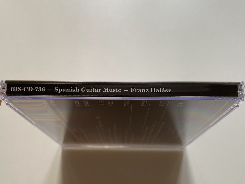 Franz Halász Plays Gerhard Turina Falla José / BIS Audio CD Stereo / BIS-CD-736
