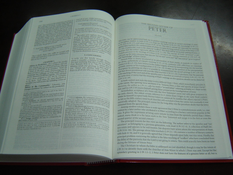 New American Bible (NAB) Revised Edition /  Catholic Bible with Study Notes, Maps and Deuterocanonical Books / 2016 Print