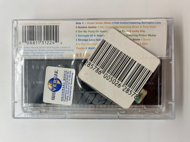 Shaggy - Lucky Day / MCA Records Audio Cassette 2002 / 113 122-4