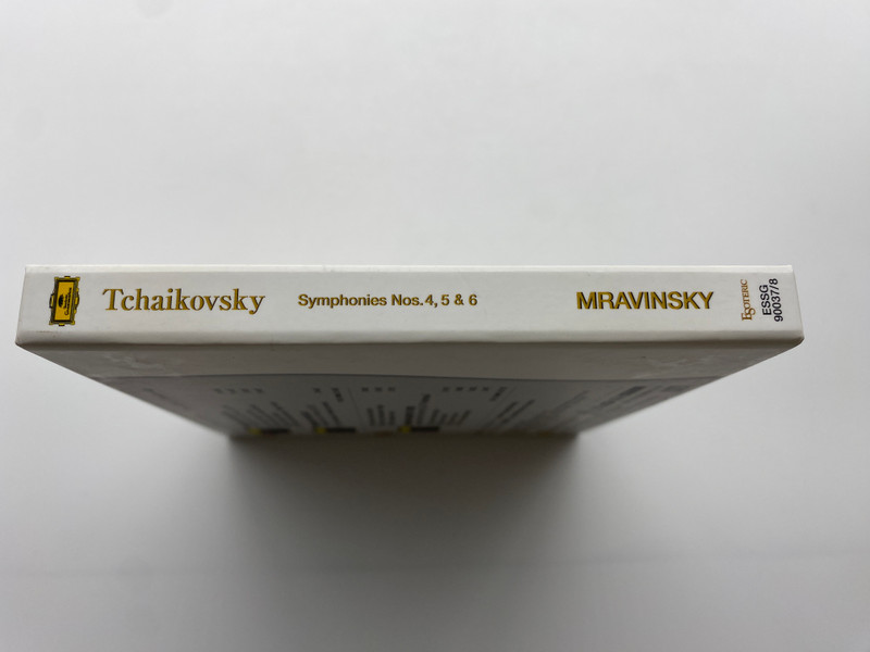 Peter Ilich Tchaikovsky: Symphony No. 5 in E minor, Op. 64 - Leningrad Philharmonic Orchestra, Conductor: Eugen Mravinsky / Deutsche Grammophon 2x Audio CD, Stereo / ESSG 90037/8
