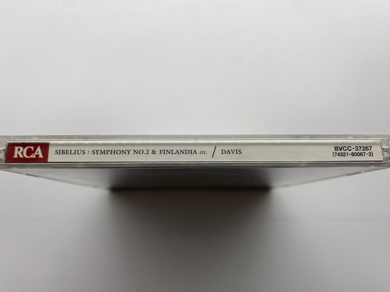 Sibelius: Symphony No. 2; Karelia Suite; Finlandia; Valse triste - London Symphony Orchestra, Sir Colin Davis / RCA Red Seal Best 100 / BMG Audio CD 1999 / BVCC-37267