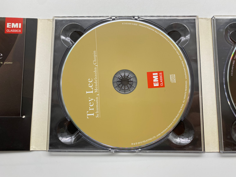 Trey Lee: Schumann, Mendelssohn, Chopin - Noreen Cassidy-Polera (piano) / Bonus DVD Limited Edition / EMI Classics Audio CD + DVD Video CD 2012 / 5099940412320