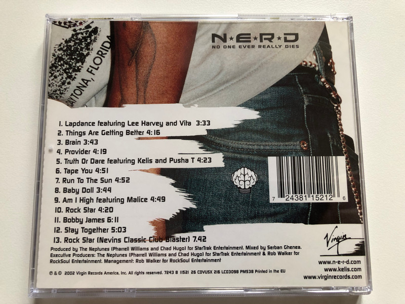 N*E*R*D – In Search Of... / Virgin Audio CD 2002 / 724381152126