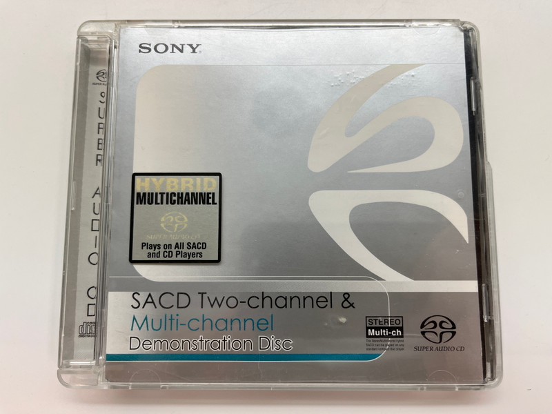 SACD Two-channel & Multi-channel Demonstration Disc / Groove Note Hybrid Disc Stereo 2001 / GRV1013