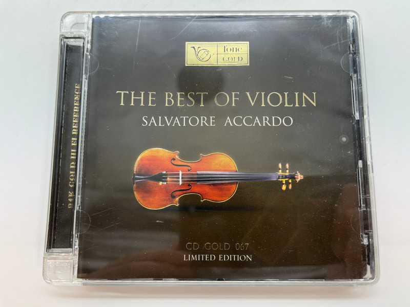 Salvatore Accardo - The Best Of Violin / Limited Edition / Fonè Gold / Fonè Audio CD 2010 / 067 Gold