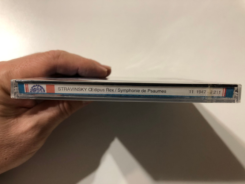 Stravinsky - Oedipus Rex; Symphonie De Psaumes - Czech Philharmonic Chorus And Orchestra, Karel Ančerl / Supraphon Audio CD Stereo / 11 1947-2 2111