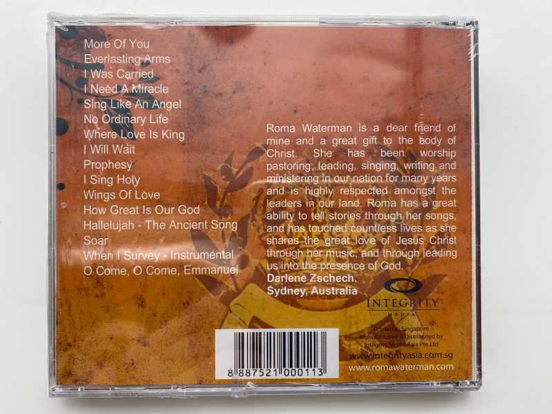 Roma Waterman - Where Love Is King / Integrity Media Audio CD / 8887521000113