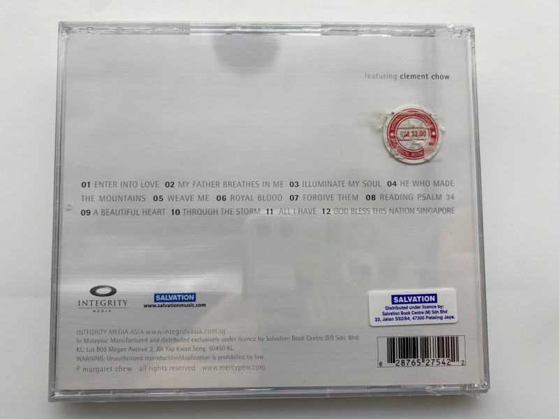 Mercy Pew - Enter Into Love / Integrity Media Audio CD