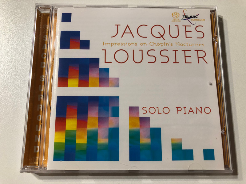 Jacques Loussier: Solo Piano - Impressions On Chopin's Nocturnes / Telarc Hybrid Disc 2004 / SACD-63602