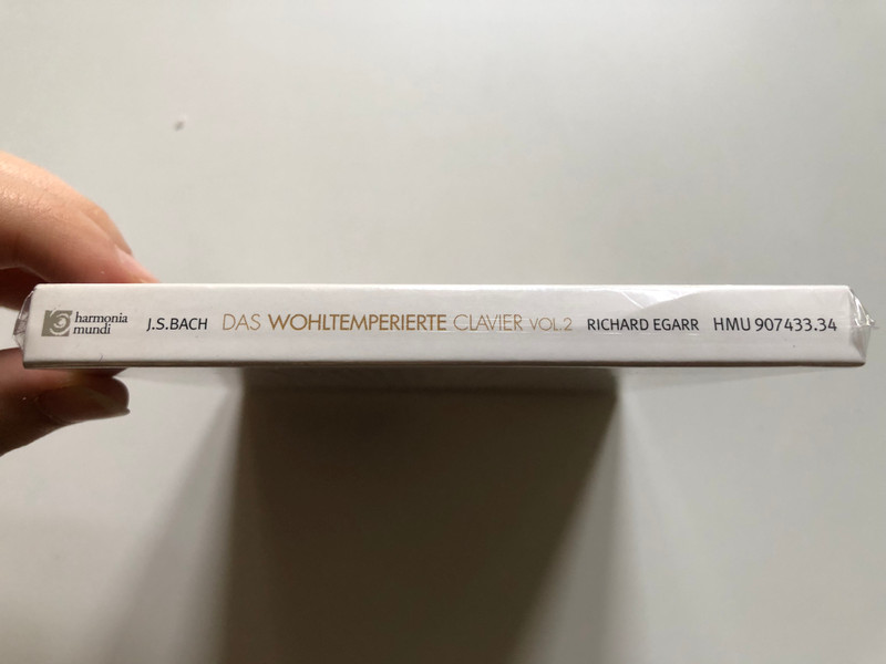 Bach: Das Wohltemperierte Clavier Vol. 2 - Richard Egarr / Production USA / Harmonia Mundi 2x Audio CD 2010 / HMU 907433.34