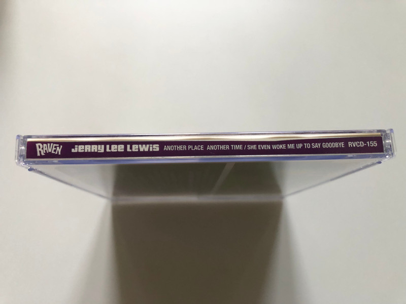 Jerry Lee Lewis – Another Place Another Time; She Even Woke Me Up To Say Goodbye / 2 For 1 / Raven Records Audio CD / RVCD-155