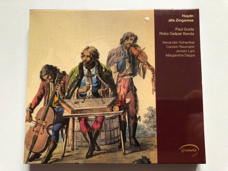  Haydn alla Zingarese - Paul Gulda, Robo Gašpar Banda, Alexander Hohenthal, Carsten Neumann, Jensen Lam, Margarethe Deppe / Gramola Audio CD 2012 Stereo 
