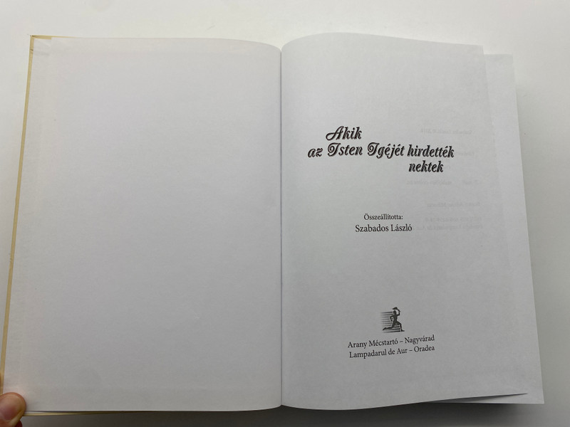 Proclaimers of God’s Word by László Szabados (9789635748579)