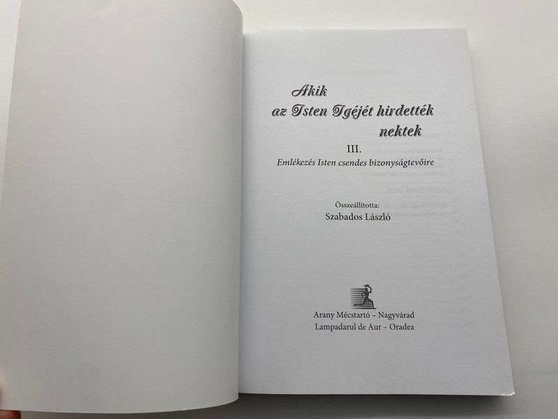 Quiet Witnesses of God's Word: Reflections and Testimonies (9786068651293)