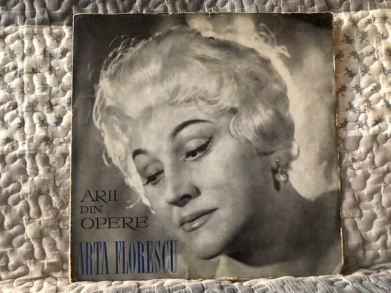 Arta Florescu – Arii Din Opere / Electrecord LP / ECE-0164