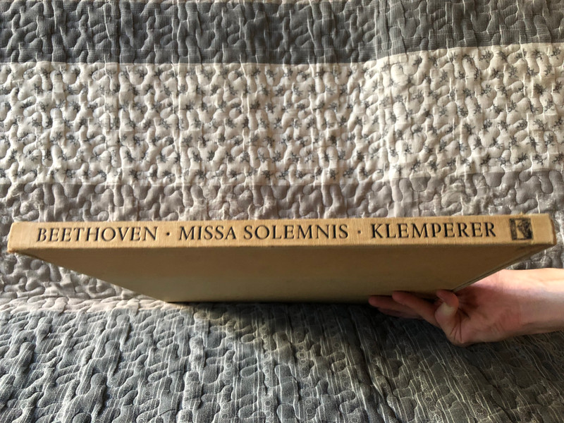 Ludwig Van Beethoven: Missa Solemnis - Elisabeth Søderstrøm, Marga Höffgen, Waldemar Kmentt, Martti Talvela, Das Neue Philharmonia Orchester London Und Chor, Otto Klemperer / Electrola 2x LP, Box Set / SMA 91489/90
