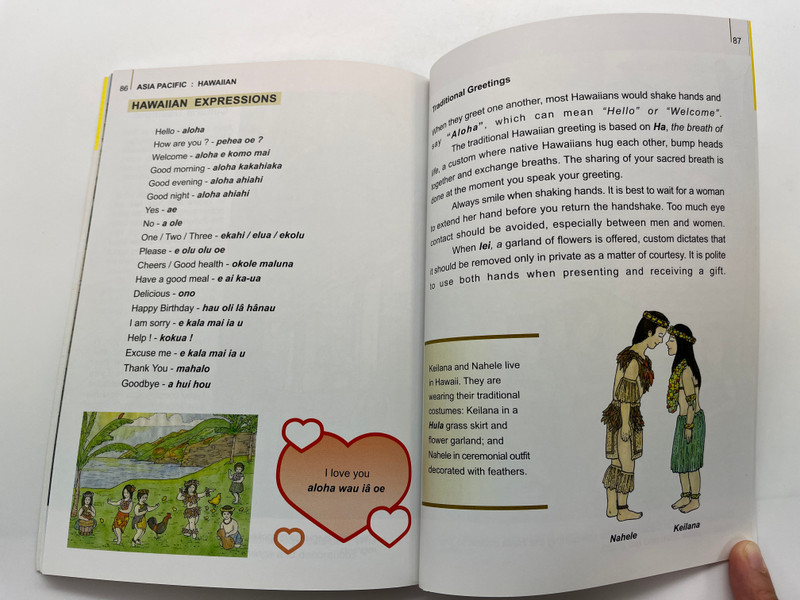  SAY HELLO! Greetings from America & Asia / Gateway Kids / Written and illustrated by Ken Lou / ASIAPAC CULTURE / Paperback (9789812295040) 