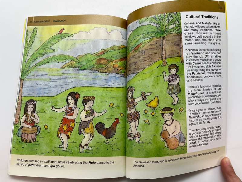  SAY HELLO! Greetings from America & Asia / Gateway Kids / Written and illustrated by Ken Lou / ASIAPAC CULTURE / Paperback (9789812295040) 