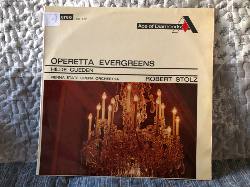 Hilde Güden, Robert Stolz, Vienna State Opera Orchestra - Operetta Evergreens / Ace Of Diamonds LP Stereo / SDD 132