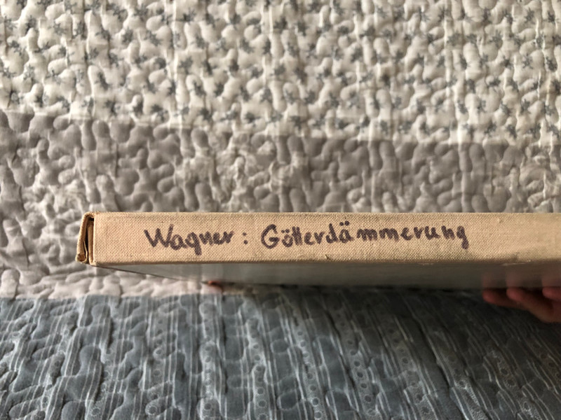 R. Wagner = Р. Вагнер: Гибель Богов (опера) -Музыкальная драма в трех действиях с прологом / Мелодия 5x LP, Box Set / 33 Д 035017—26