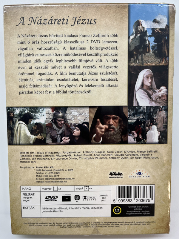 A Názáreti Jézus - Franco Zeffirelli / Jesus of Nazareth - Extended Edition (5999883203675)