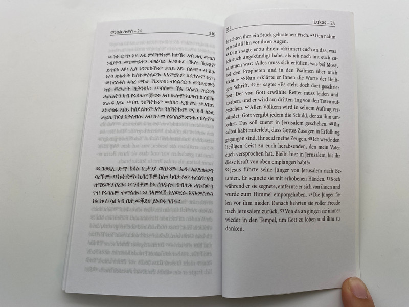 ወንጌል ሉቃስ / Das Evangelium nach Lukas (EvangeliumnachLukas)