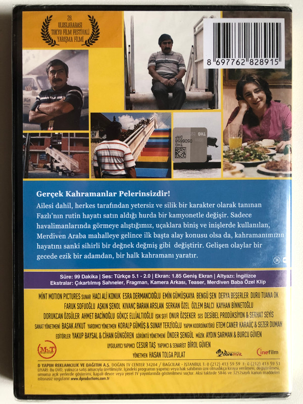 MERDİVEN BABA  Gerçek Kahramanlar Pelerinsizdir!  DVD (8697762828915)