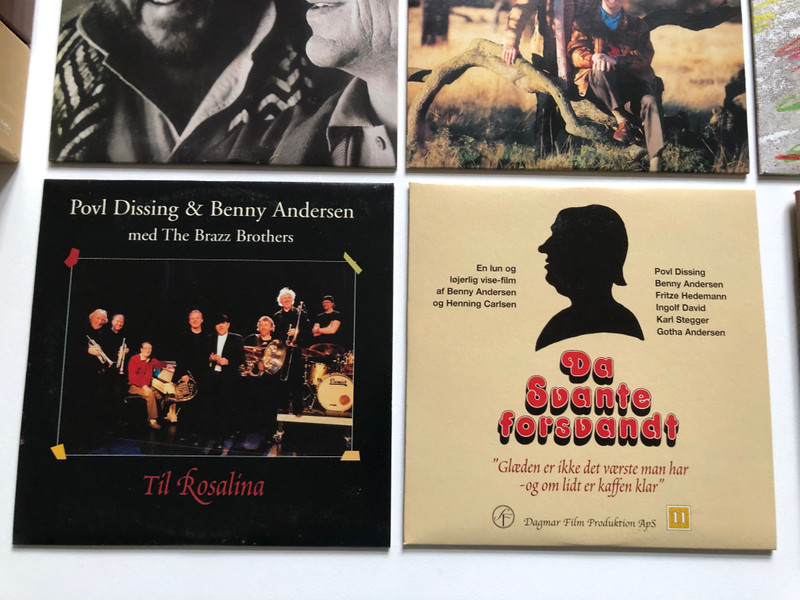 Dissing Andersen: Livet Er Ikke Det Værste Man Har - Samlede Sange Og Viser / SONY BMG Music 7x Audio CD + DVD CD, Box Set 2008 / 88697400602