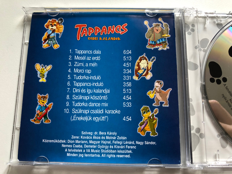 Tappancs - Erdel K Alandok / Graph-Art Audio CD / 0001