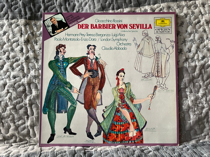 Gioacchino Rossini: Der Barbier Von Sevilla / Deutsche Grammophon LP Stereo 