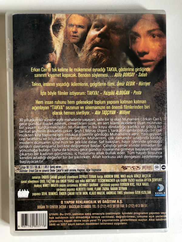 TAKVA / ...ben sadece iyi bir insan olmak istedim / DVD Video (8697762803776)
