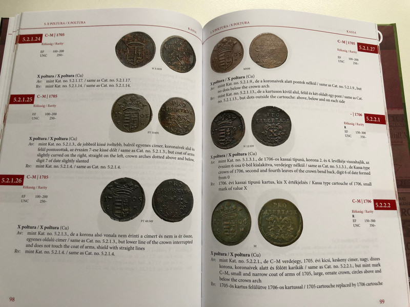 II. RÁKÓCZI FERENC PÉNZEINEK KATALÓGUSA / OPITZ NUMISMATICA 4. / CATALOGUE OF FRANCIS II RÁKÓCZI'S COINAGE (9786156388384)