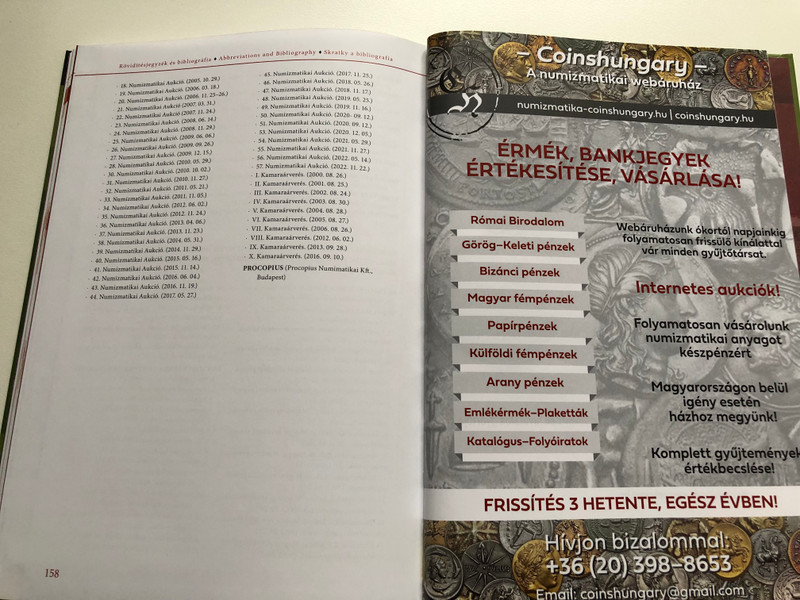 II. RÁKÓCZI FERENC PÉNZEINEK KATALÓGUSA / OPITZ NUMISMATICA 4. / CATALOGUE OF FRANCIS II RÁKÓCZI'S COINAGE (9786156388384)