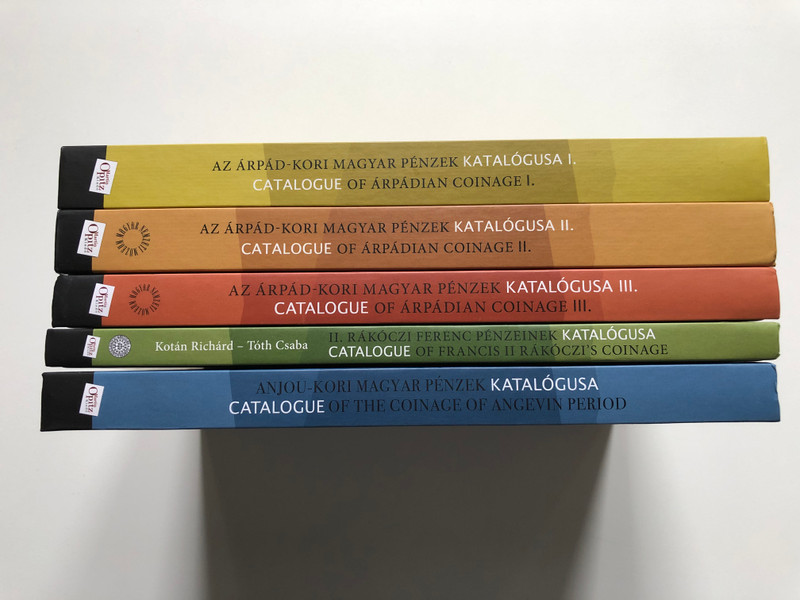 AZ ÁRPÁD-KORI MAGYAR PÉNZEK KATALÓGUSA Collection / CATALOGUE OF ÁRPÁDIAN COINAGE 5 Book Collection