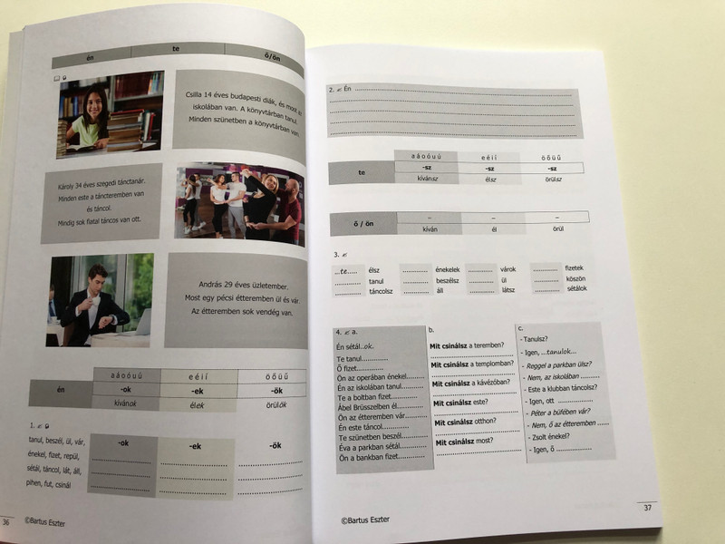 S.O.S. MAGYAR Hungarian Course Book 1 / BARTUS ESZTER / + online audio files / Paperback (9789631217155)